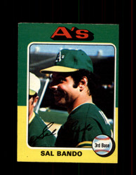 1975 SAL BANDO OPC #380 O-PEE-CHEE ATHLETICS *5454