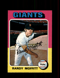 1975 RANDY MOFFITT OPC #132 O-PEE-CHEE GIANTS *G6979