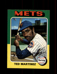 1975 TED MARTINEZ OPC #637 O-PEE-CHEE METS *G5896
