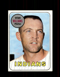1969 STAN WILLIAMS TOPPS #118 INDIANS *7790