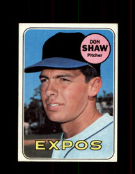 1969 DON SHAW TOPPS #183 EXPOS *8843