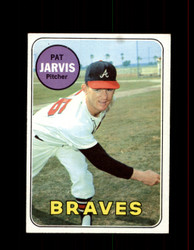 1969 PAT JARVIS TOPPS #282 BRAVES *G4576