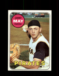 1969 JERRY MAY TOPPS #263 PIRATES *R3618