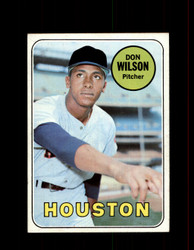 1969 DON WILSON TOPPS #202 HOUSTON *G6529