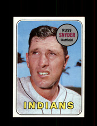 1969 RUSS SNYDER TOPPS #201 INDIANS *G6558