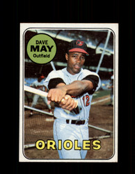 1969 DAVE MAY TOPPS #113 ORIOLES *R3940