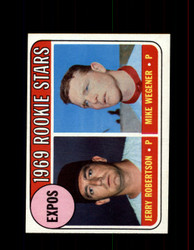 1969 ROOKIE STARS TOPPS #284 ROBERTSON/WEGENER *4930