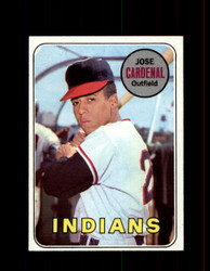 1969 JOSE CARDENAL TOPPS #325 INDIANS *8835