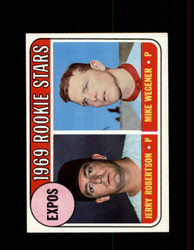 1969 ROOKIE STARS TOPPS #284 ROBERTSON/WEGENER *9988