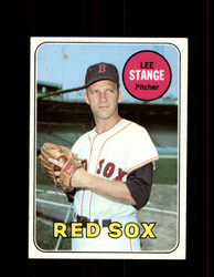 1969 LEE STANGE TOPPS #148 RED SOX *3525