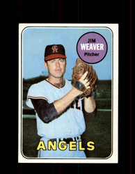 1969 JIM WEAVER TOPPS #134 ANGELS *G6028