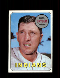 1969 RUSS SNYDER TOPPS #201 INDIANS *3187