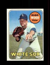 1969 WIBUR WOOD TOPPS #123 WHITE SOX *G3626