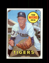 1969 TOM MATCHICK TOPPS #344 TIGERS *4261