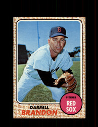1968 DARRELL BRANDON TOPPS #26 RED SOX *R4481