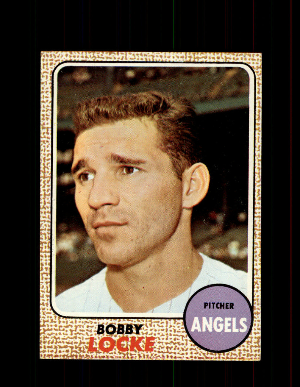 1968 BOBBY LOCKE TOPPS #24 ANGELS *R4550