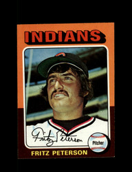 1975 FRITZ PETERSON TOPPS #62 INDIANS *3373