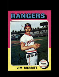 1975 JIM MERRITT TOPPS #83 RANGERS *9730