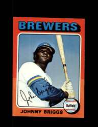 1975 JOHNNY BRIGGS TOPPS #123 BREWERS *G2800