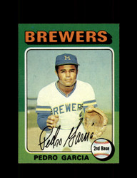 1975 PEDRO GARCIA TOPPS #147 BREWERS *8262