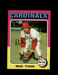 1975 MIKE TYSON TOPPS #231 CARDINALS *6573