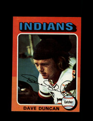 1975 DAVE DUNCAN TOPPS #238 INDIANS *3918