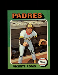 1975 VICENTE ROMO TOPPS #274 PADRES *R2481
