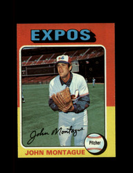 1975 JOHN MONTAGUE TOPPS #405 EXPOS *G4898