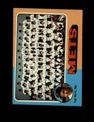 1975 NEW YORK METS TOPPS #421 TEAM CARD *G8126