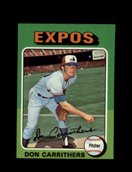 1975 DON CARRITHERS TOPPS #438 EXPOS *G8141