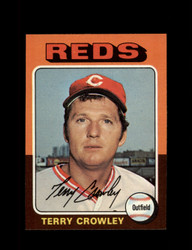 1975 TERRY CROWLEY TOPPS #447 REDS *G8148