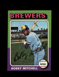 1975 BOBBY MITCHELL TOPPS #468 BREWERS *G8162