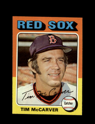 1975 TIM MCCARVER TOPPS #586 RED SOX *G8207