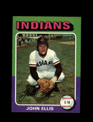 1975 JOHN ELLIS TOPPS #605 INDIANS *G8217