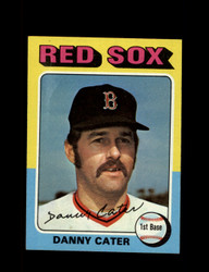 1975 DANNY CATER TOPPS #645 RED SOX *G8233