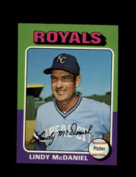 1975 LINDY MCDANIEL TOPPS #652 ROYALS *G8236