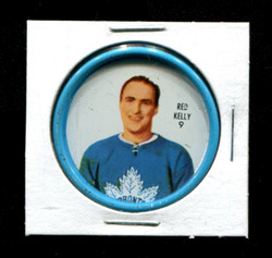 1962 RED KELLY SHIRRIFF COINS #9 MAPLE LEAFS *6407