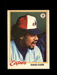 1978 DAVE CASH OPC #18 O-PEE-CHEE EXPOS *G4506