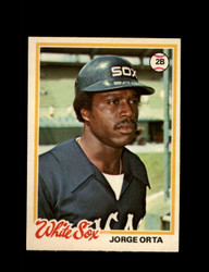 1978 JORGE ORTA OPC #77 O-PEE-CHEE WHITE SOX *G8116