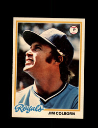1978 JIM COLBORN OPC #116 O-PEE-CHEE ROYALS *G8254