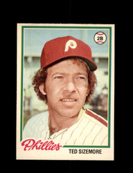 1978 TED SIZEMORE OPC #118 O-PEE-CHEE PHILLIES *G8257