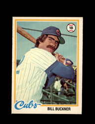 1978 BILL BUCKNER OPC #127 O-PEE-CHEE CUBS *G8262