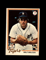 1978 MILT WILCOX OPC #136 O-PEE-CHEE TIGERS *G8267