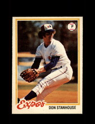 1978 DON STANHOUSE OPC #162 O-PEE-CHEE EXPOS *G8276