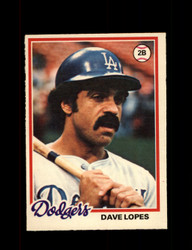 1978 DAVE LOPES OPC #222 O-PEE-CHEE DODGERS *G8308