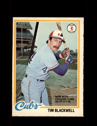 1978 TIM BLACKWELL OPC #223 O-PEE-CHEE CUBS *G8309