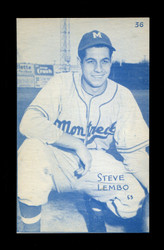 1953 STEVE LEMBO CANADIAN EXHIBITS #36 MONTREAL *041