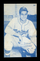 1953 STEVE LEMBO CANADIAN EXHIBITS #36 MONTREAL *047