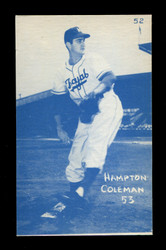 1953 HAMPTON COLEMAN CANADIAN EXHIBITS #52 MONTREAL *138