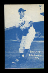 1953 HAMPTON COLEMAN CANADIAN EXHIBITS #52 MONTREAL *140